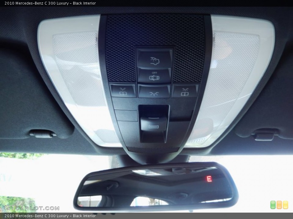 Black Interior Controls for the 2010 Mercedes-Benz C 300 Luxury #87810478