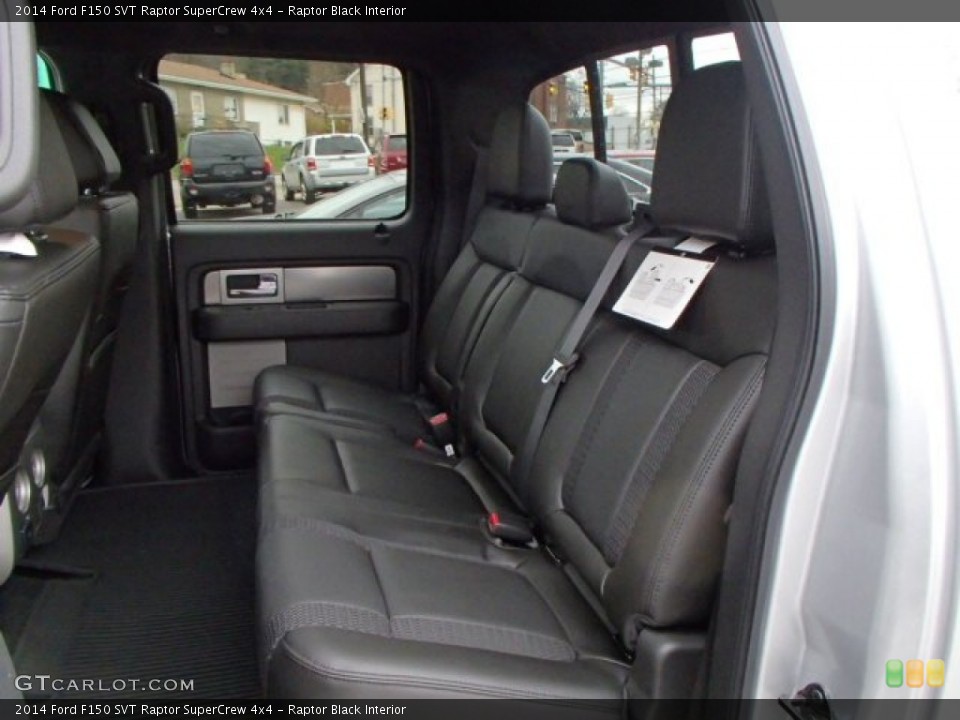 Raptor Black Interior Rear Seat for the 2014 Ford F150 SVT Raptor SuperCrew 4x4 #87812476