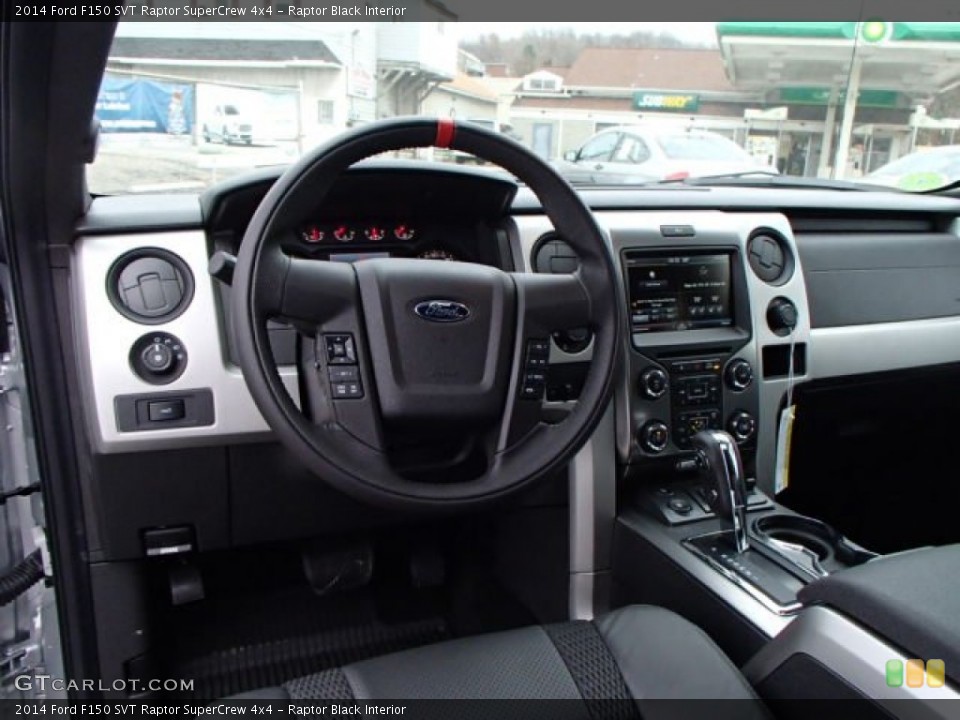 Raptor Black Interior Dashboard for the 2014 Ford F150 SVT Raptor SuperCrew 4x4 #87812497