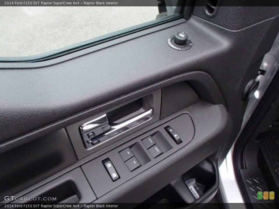 Raptor Black Interior Controls for the 2014 Ford F150 SVT Raptor SuperCrew 4x4 #87812518