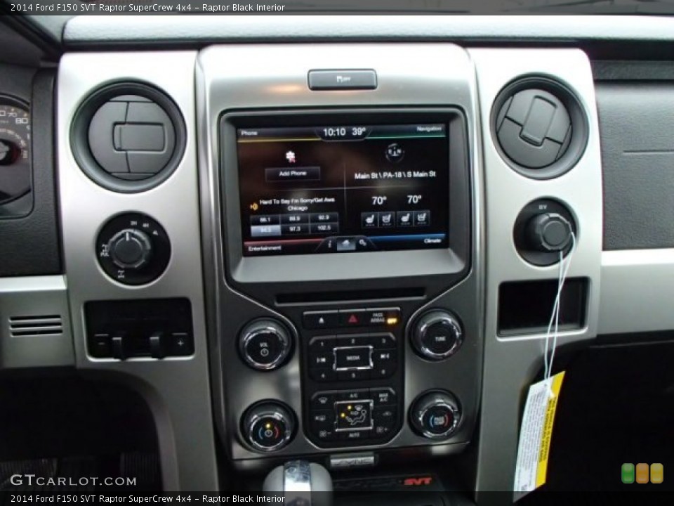 Raptor Black Interior Controls for the 2014 Ford F150 SVT Raptor SuperCrew 4x4 #87812575