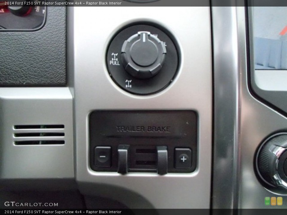 Raptor Black Interior Controls for the 2014 Ford F150 SVT Raptor SuperCrew 4x4 #87812620