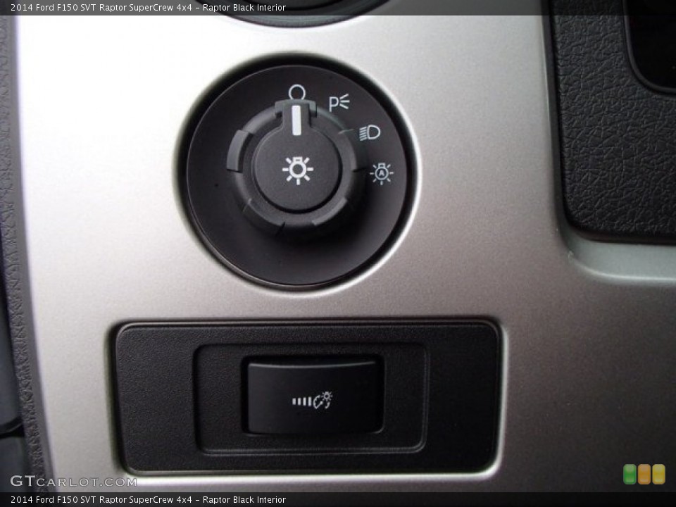 Raptor Black Interior Controls for the 2014 Ford F150 SVT Raptor SuperCrew 4x4 #87812731