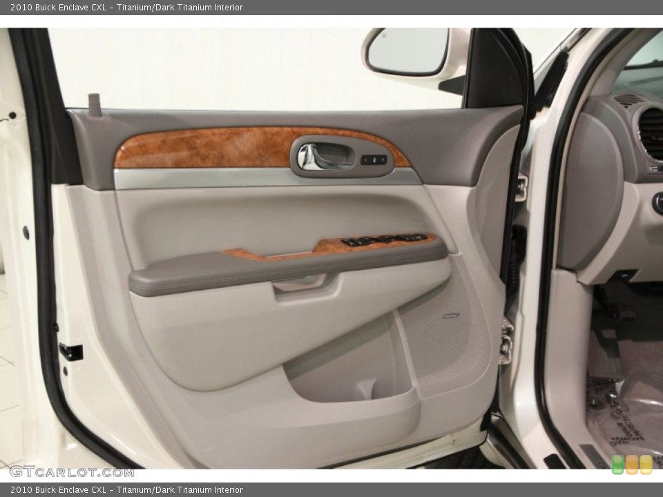 Titanium/Dark Titanium Interior Door Panel for the 2010 Buick Enclave CXL #87812971
