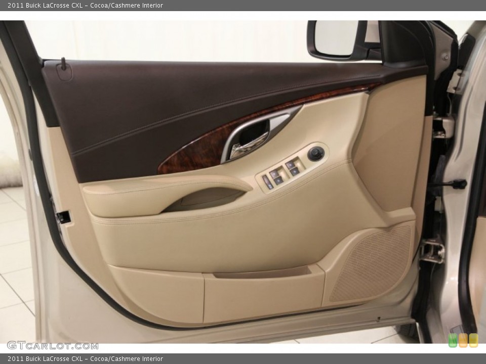 Cocoa/Cashmere Interior Door Panel for the 2011 Buick LaCrosse CXL #87813769