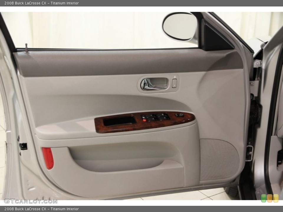 Titanium Interior Door Panel for the 2008 Buick LaCrosse CX #87814537