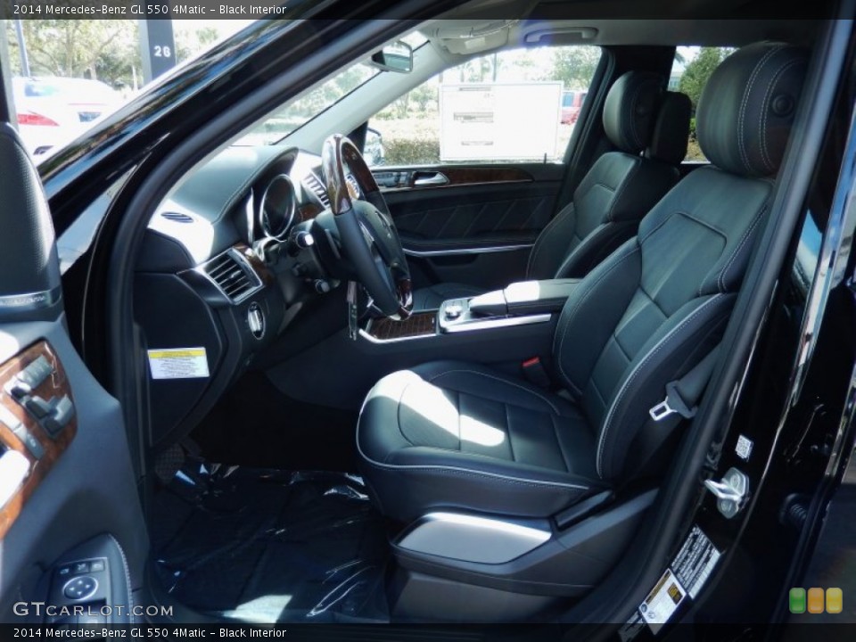 Black Interior Front Seat for the 2014 Mercedes-Benz GL 550 4Matic #87814594