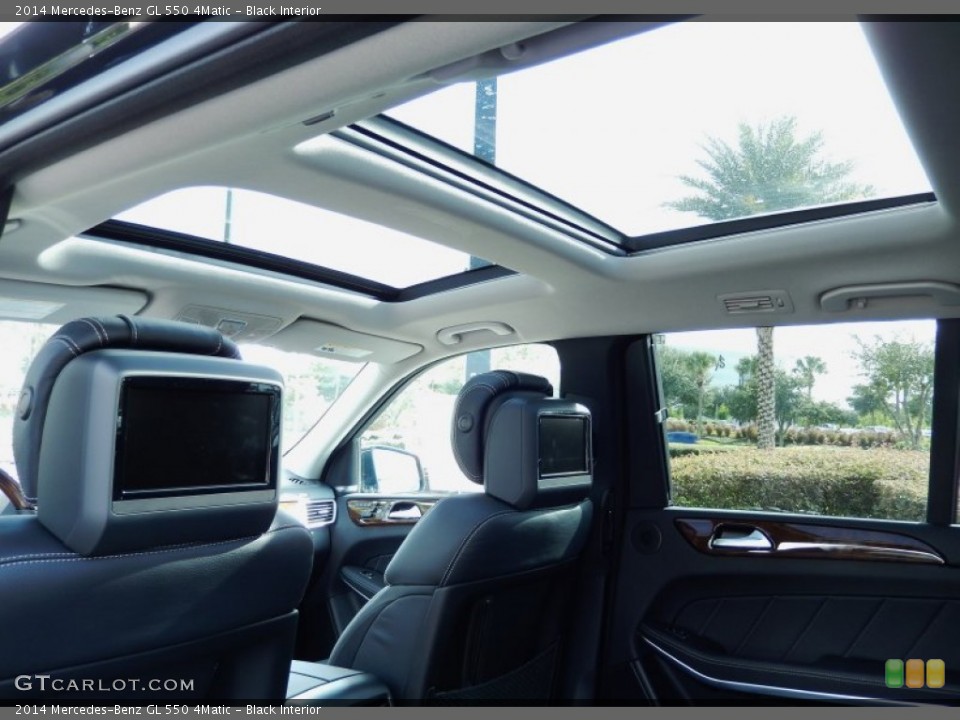 Black Interior Sunroof for the 2014 Mercedes-Benz GL 550 4Matic #87814660