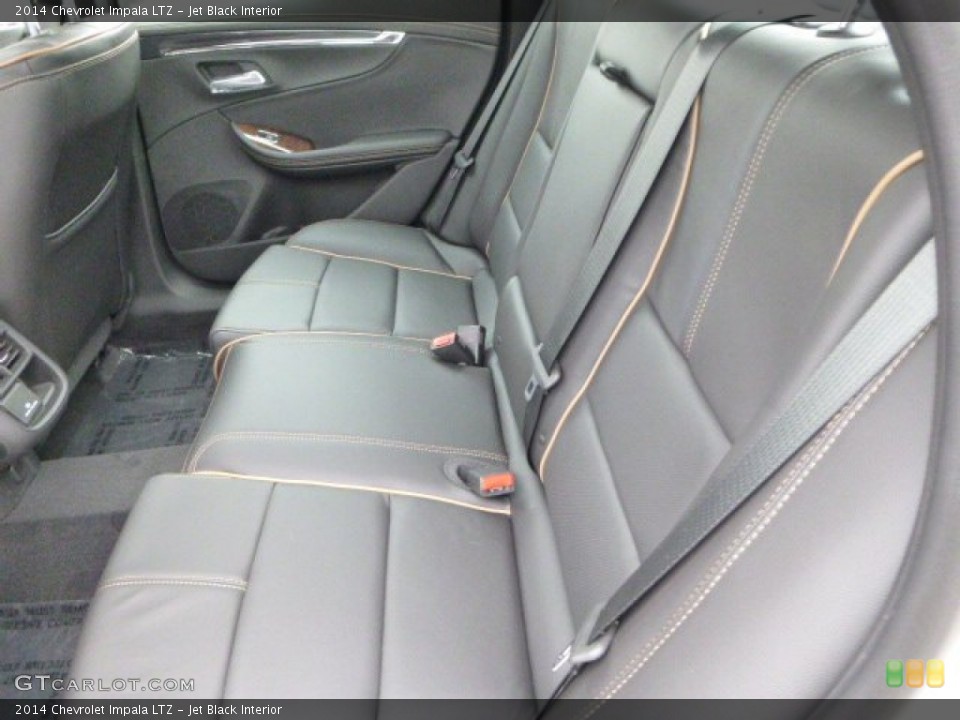 Jet Black Interior Rear Seat for the 2014 Chevrolet Impala LTZ #87819817