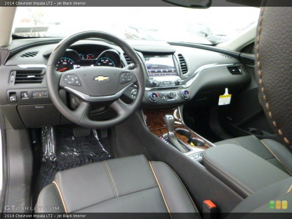 Jet Black 2014 Chevrolet Impala Interiors