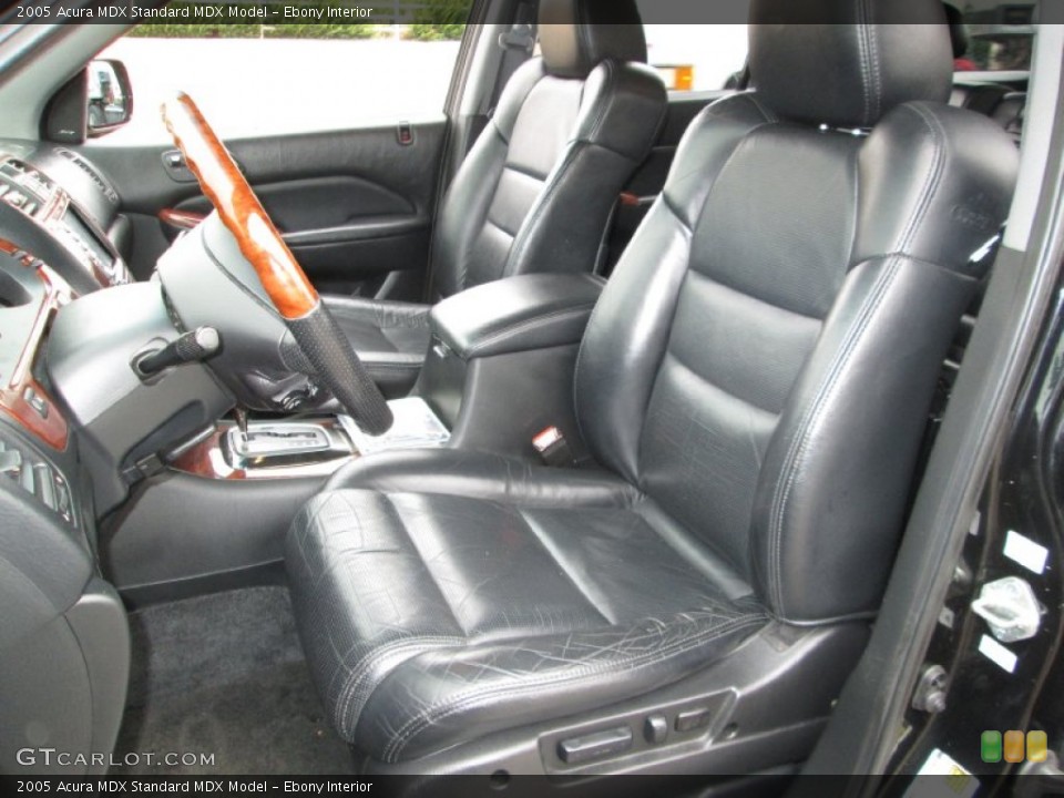 Ebony Interior Front Seat for the 2005 Acura MDX  #87826619