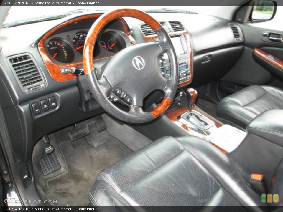 Ebony Interior Prime Interior for the 2005 Acura MDX  #87826661