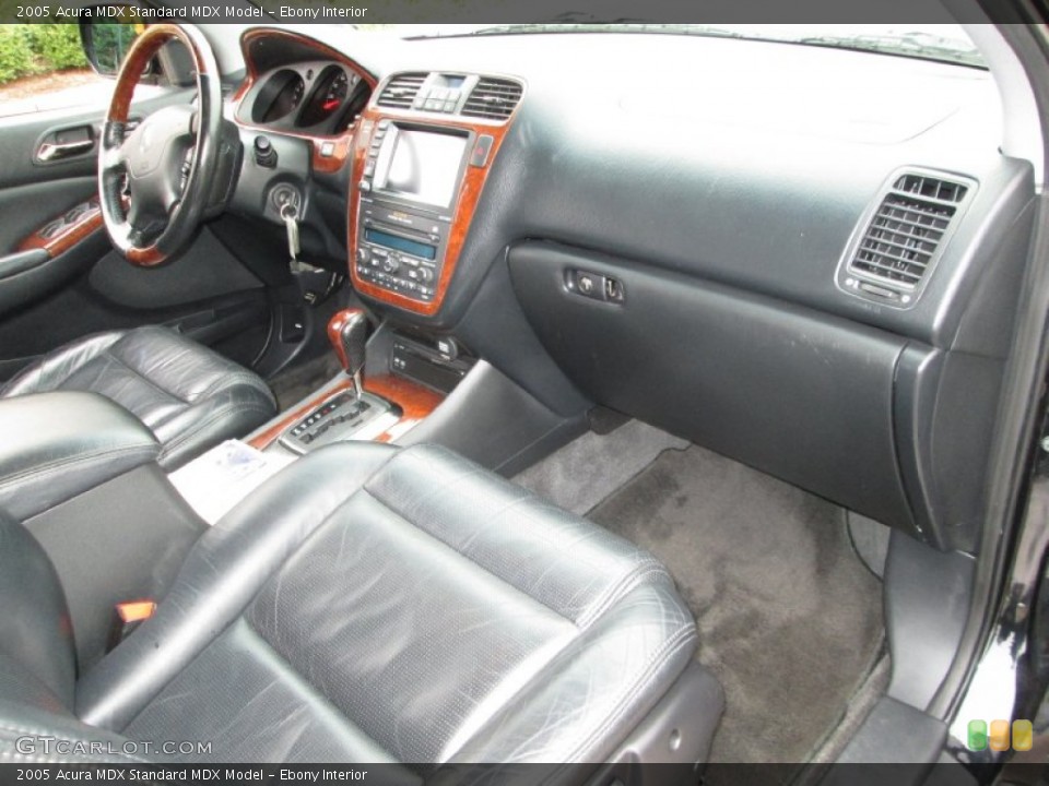 Ebony Interior Dashboard for the 2005 Acura MDX  #87826682