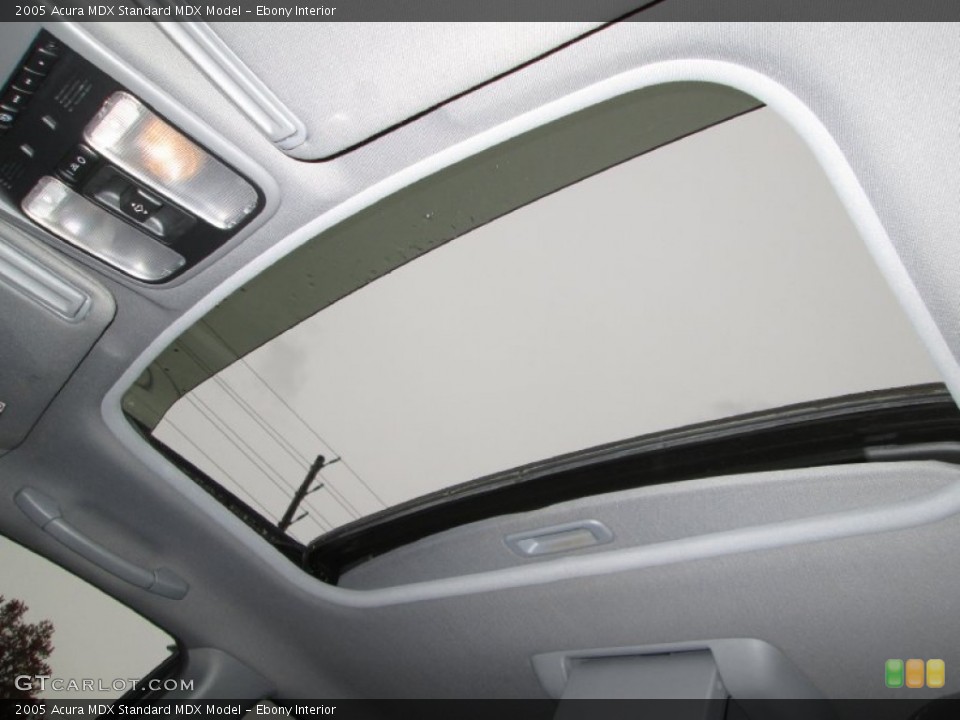 Ebony Interior Sunroof for the 2005 Acura MDX  #87826796
