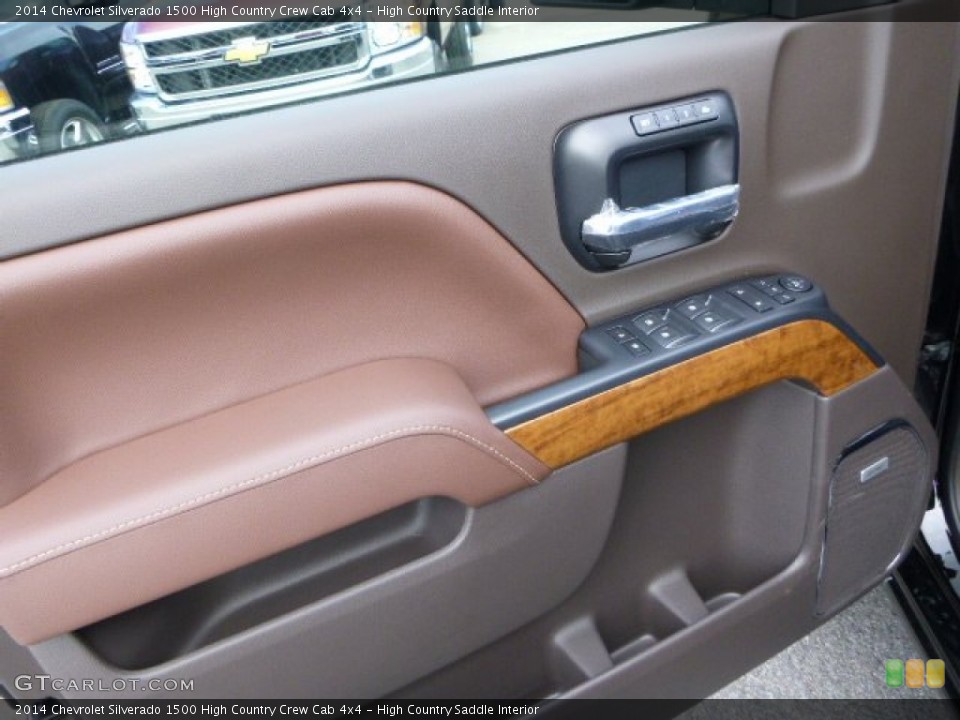 High Country Saddle Interior Door Panel for the 2014 Chevrolet Silverado 1500 High Country Crew Cab 4x4 #87829583