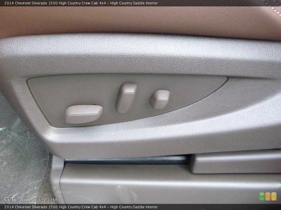 High Country Saddle Interior Controls for the 2014 Chevrolet Silverado 1500 High Country Crew Cab 4x4 #87829601