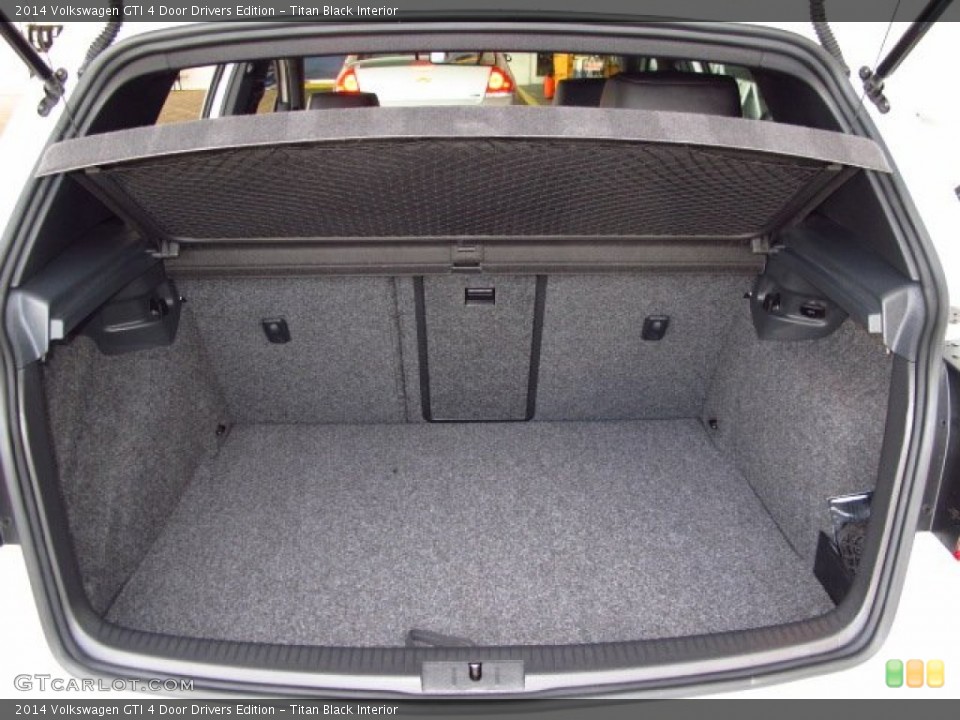 Titan Black Interior Trunk for the 2014 Volkswagen GTI 4 Door Drivers Edition #87830087