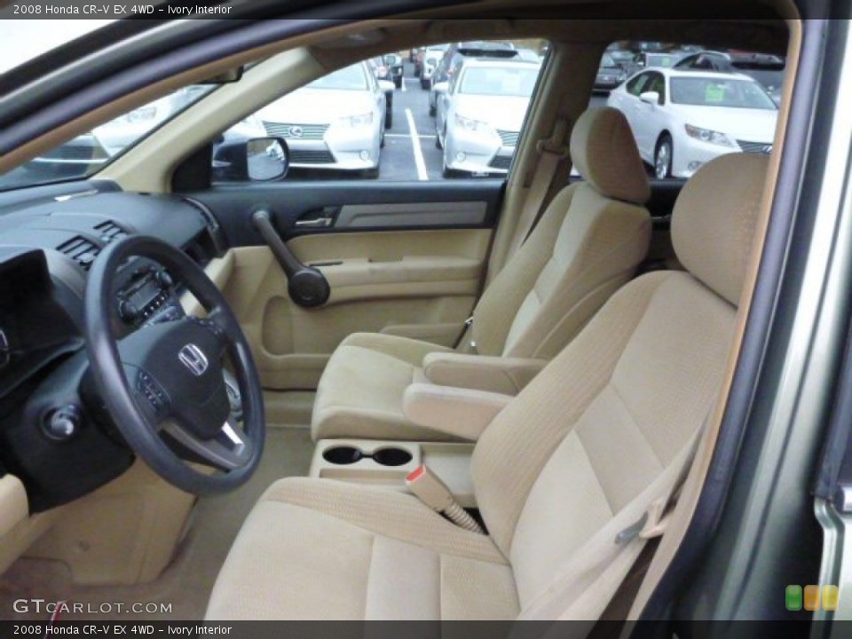 Ivory Interior Photo for the 2008 Honda CR-V EX 4WD #87833321