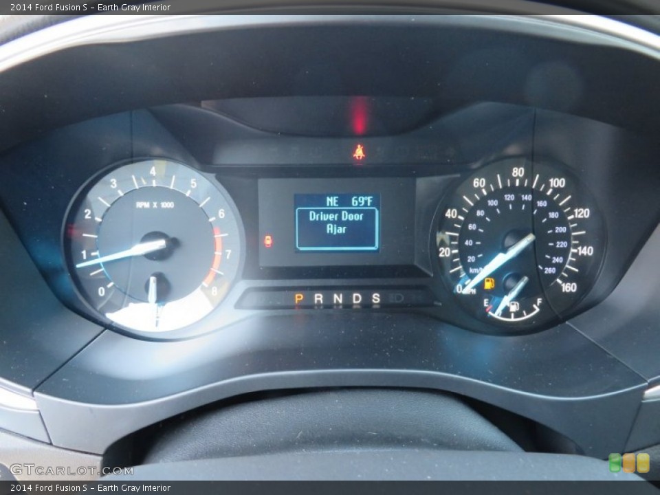 Earth Gray Interior Gauges for the 2014 Ford Fusion S #87843755