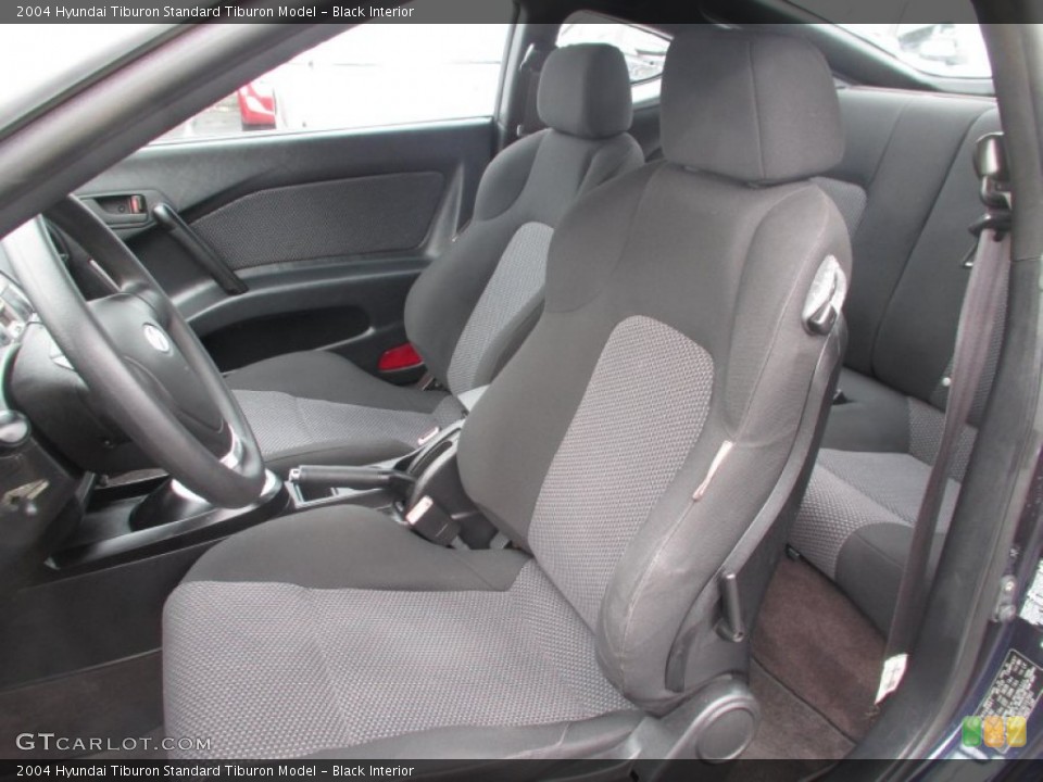 Black Interior Photo for the 2004 Hyundai Tiburon  #87844493