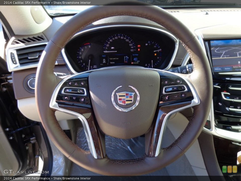 Shale/Brownstone Interior Steering Wheel for the 2014 Cadillac SRX Performance #87846017