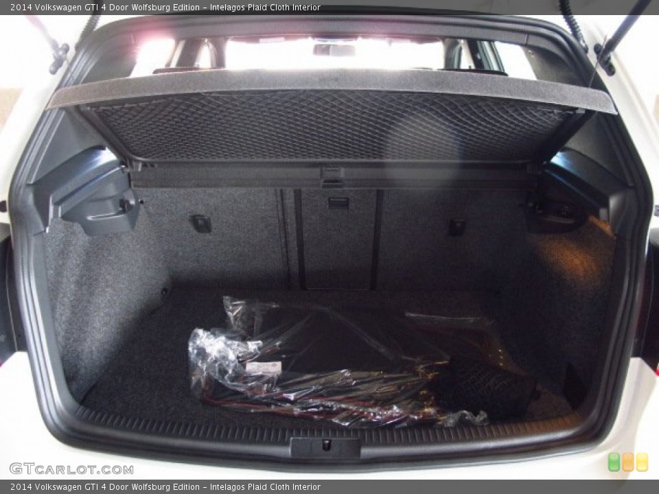 Intelagos Plaid Cloth Interior Trunk for the 2014 Volkswagen GTI 4 Door Wolfsburg Edition #87846317