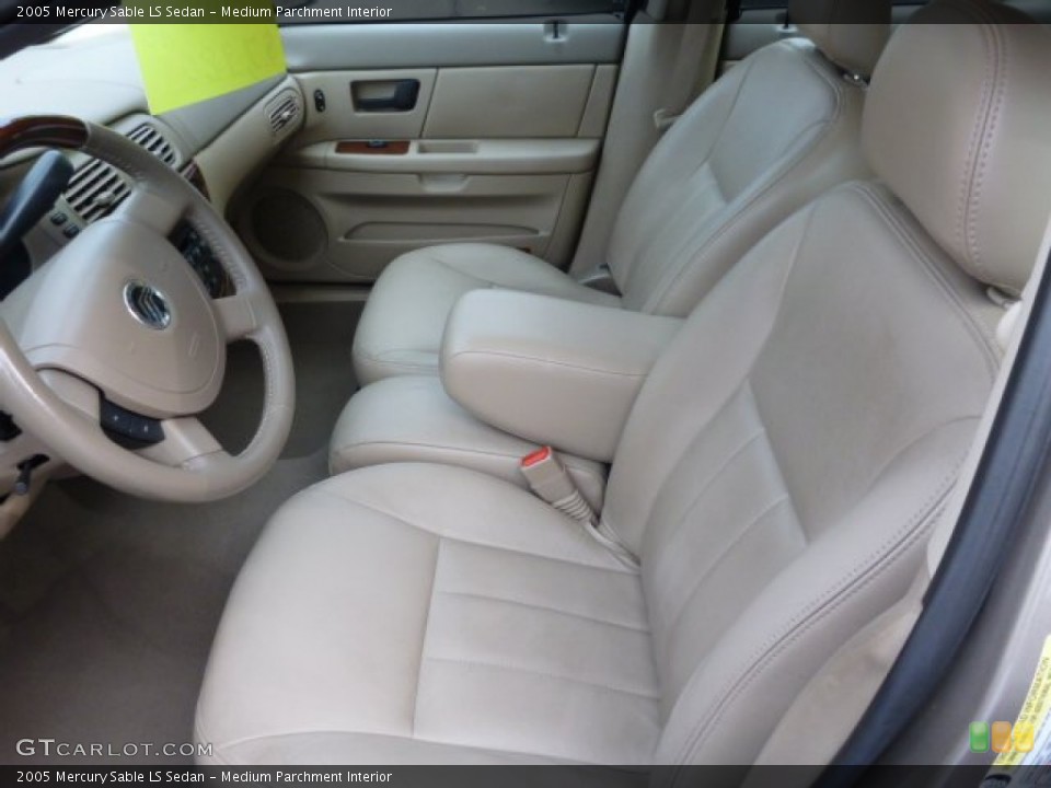 Medium Parchment 2005 Mercury Sable Interiors