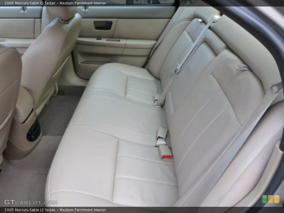 Medium Parchment Interior Rear Seat for the 2005 Mercury Sable LS Sedan #87847730