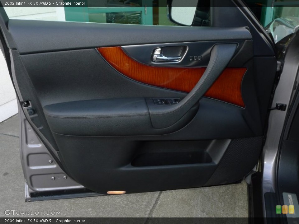 Graphite Interior Door Panel for the 2009 Infiniti FX 50 AWD S #87849128