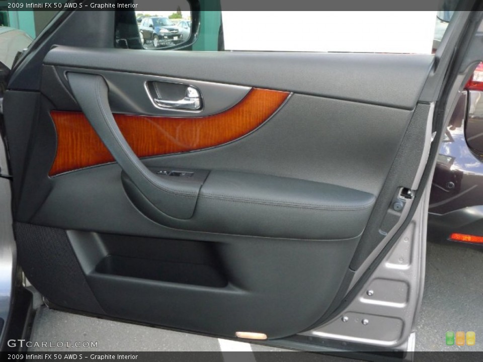 Graphite Interior Door Panel for the 2009 Infiniti FX 50 AWD S #87849203