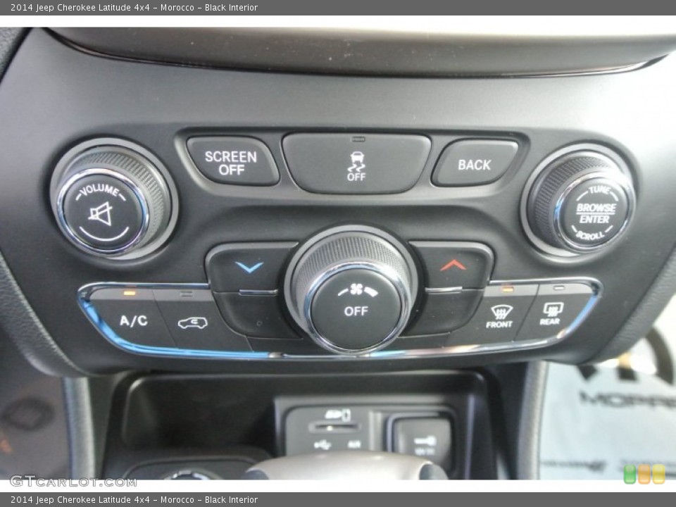 Morocco - Black Interior Controls for the 2014 Jeep Cherokee Latitude 4x4 #87850559