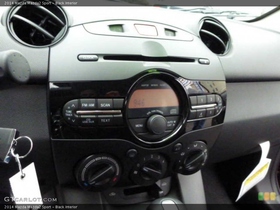 Black Interior Controls for the 2014 Mazda Mazda2 Sport #87853625