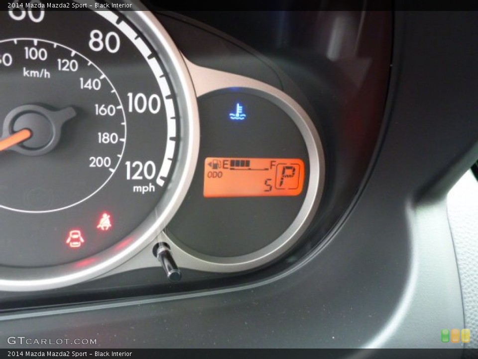 Black Interior Gauges for the 2014 Mazda Mazda2 Sport #87853649