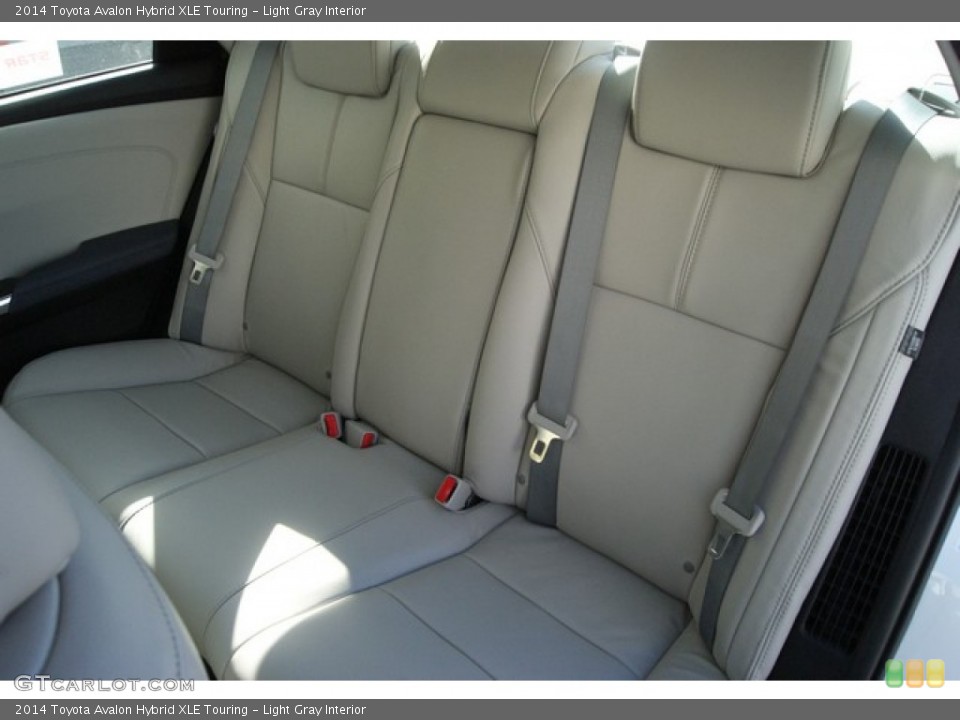 Light Gray Interior Rear Seat for the 2014 Toyota Avalon Hybrid XLE Touring #87859004