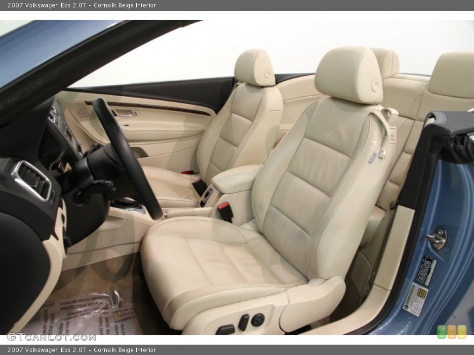 Cornsilk Beige Interior Photo for the 2007 Volkswagen Eos 2.0T #87867943