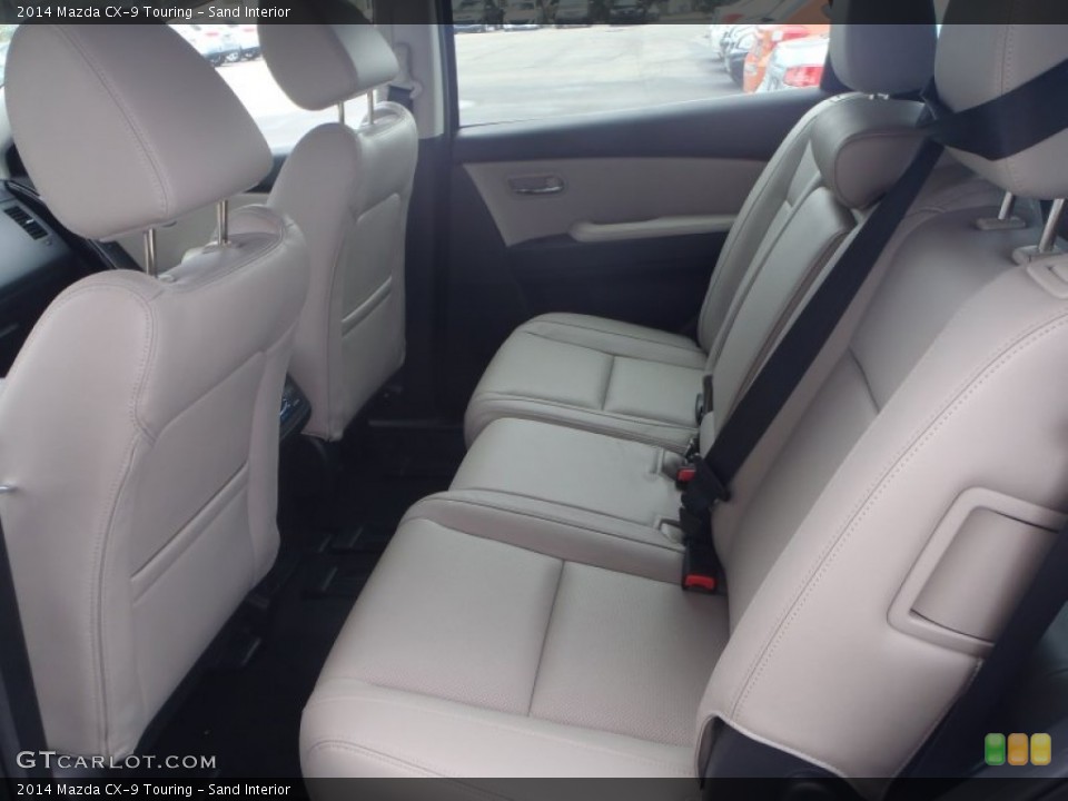 Sand Interior Rear Seat for the 2014 Mazda CX-9 Touring #87868006