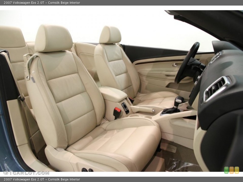 Cornsilk Beige 2007 Volkswagen Eos Interiors