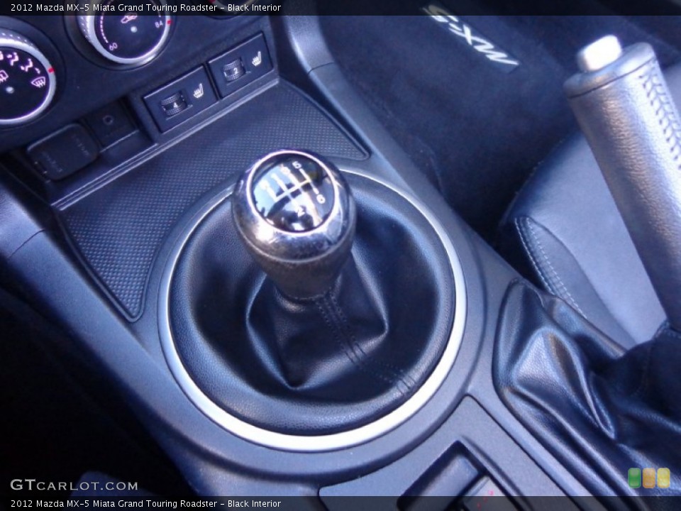 Black Interior Transmission for the 2012 Mazda MX-5 Miata Grand Touring Roadster #87869299
