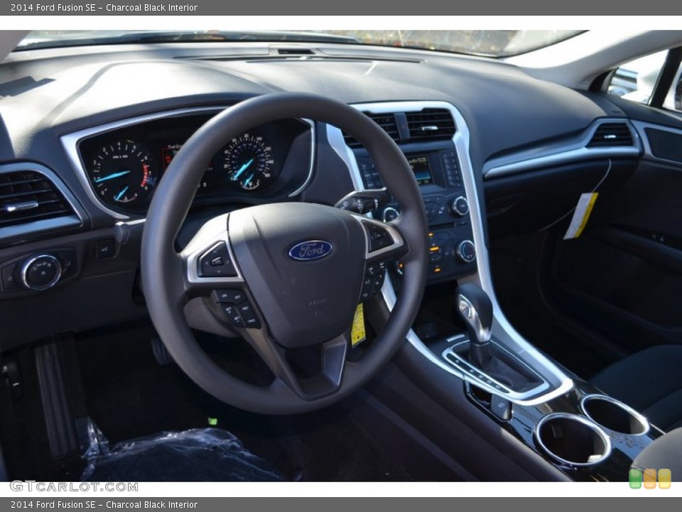 Charcoal Black Interior Dashboard for the 2014 Ford Fusion SE #87877909