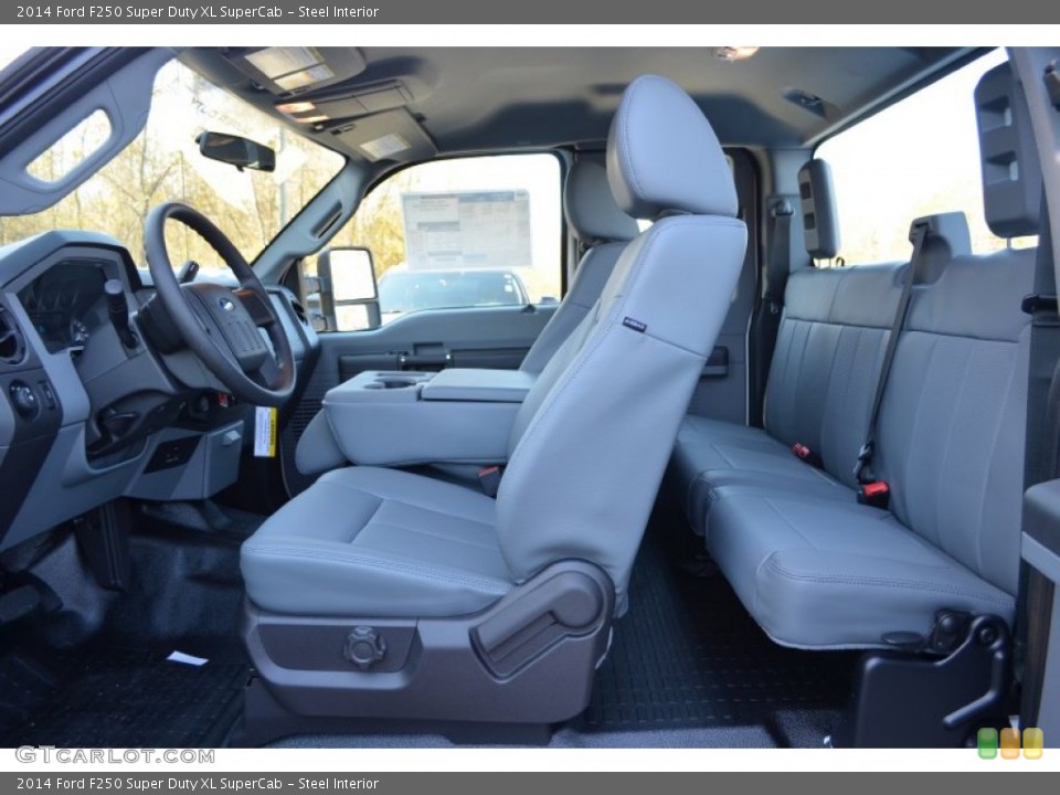 Steel Interior Photo for the 2014 Ford F250 Super Duty XL SuperCab #87878539