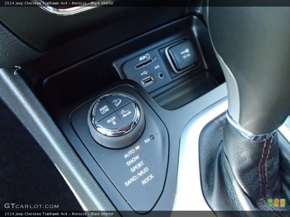 Morocco - Black Interior Controls for the 2014 Jeep Cherokee Trailhawk 4x4 #87881746
