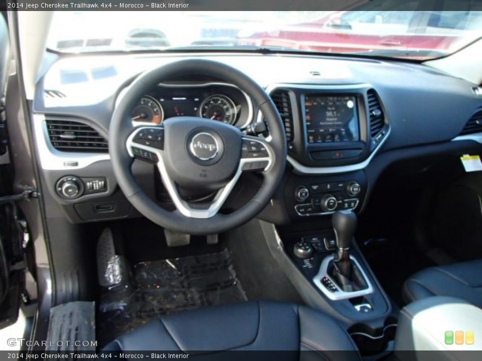 Morocco - Black Interior Prime Interior for the 2014 Jeep Cherokee Trailhawk 4x4 #87882106