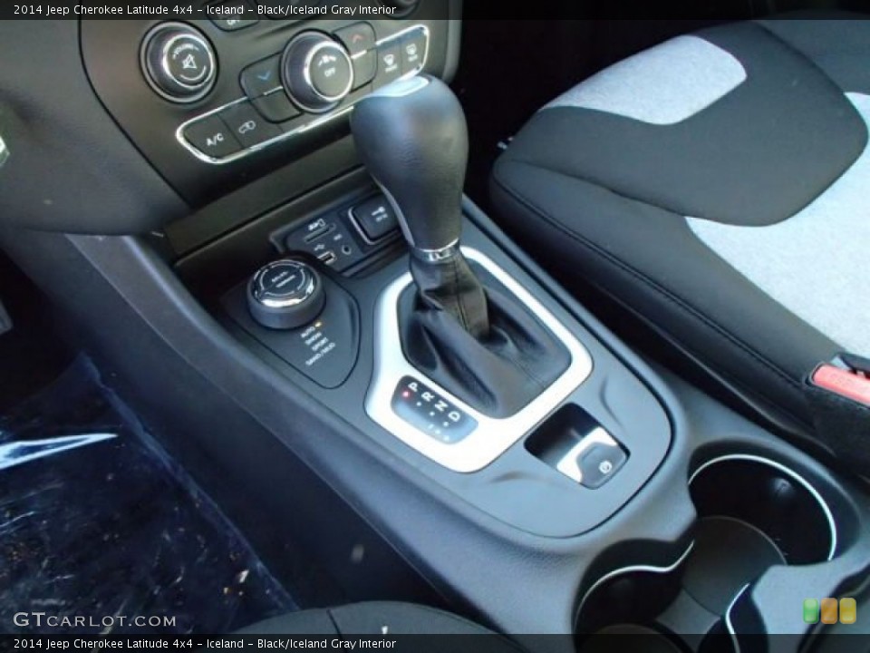 Iceland - Black/Iceland Gray Interior Transmission for the 2014 Jeep Cherokee Latitude 4x4 #87883062
