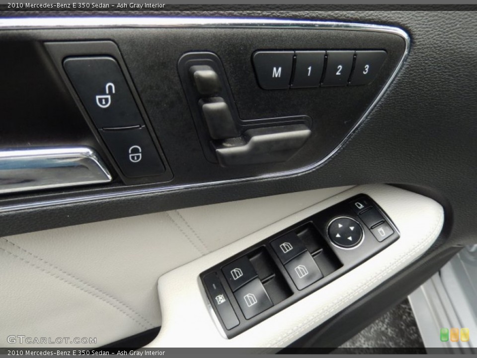 Ash Gray Interior Controls for the 2010 Mercedes-Benz E 350 Sedan #87888438