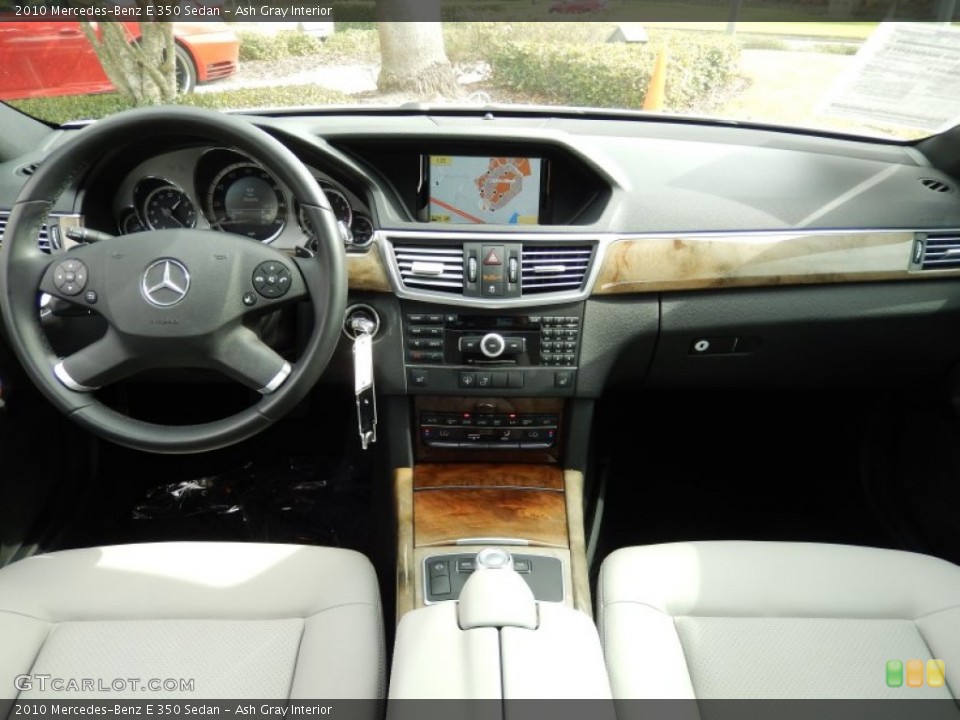 Ash Gray Interior Dashboard for the 2010 Mercedes-Benz E 350 Sedan #87888601