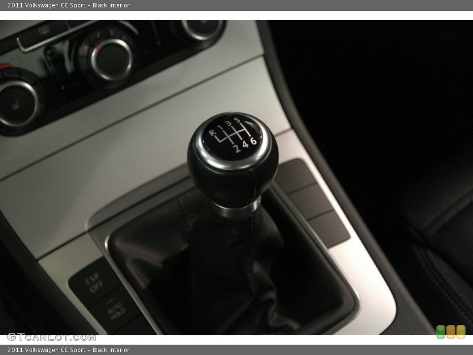 Black Interior Transmission for the 2011 Volkswagen CC Sport #87890347