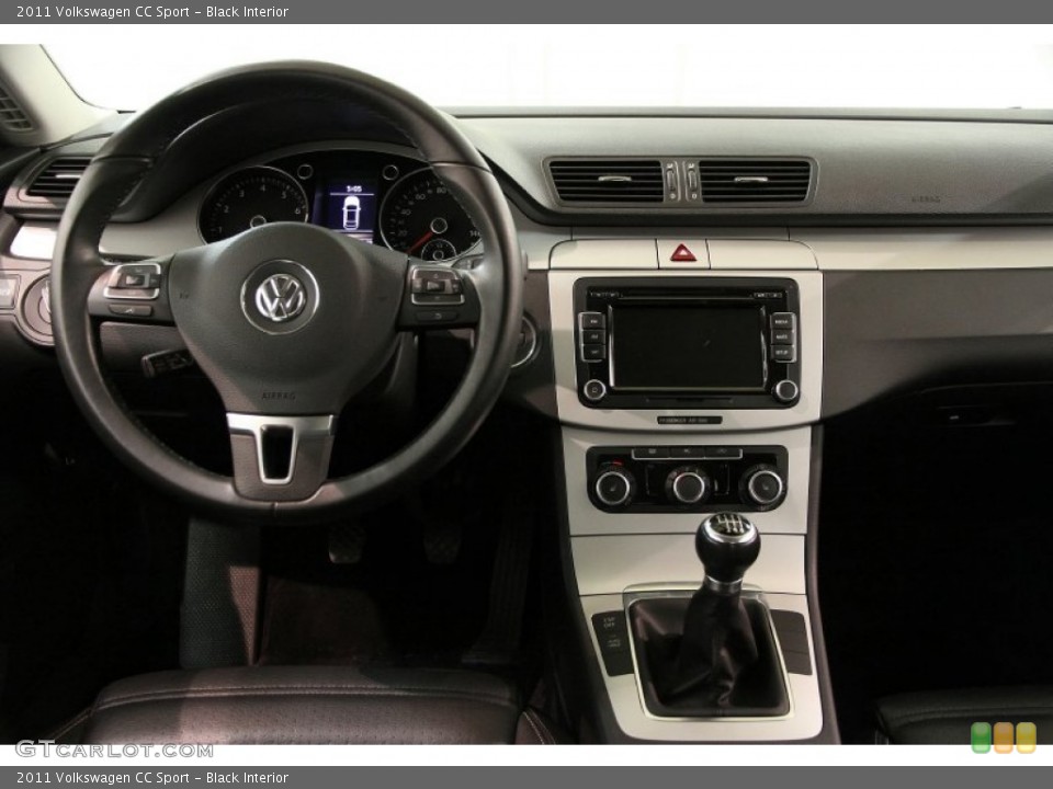 Black Interior Dashboard for the 2011 Volkswagen CC Sport #87890461