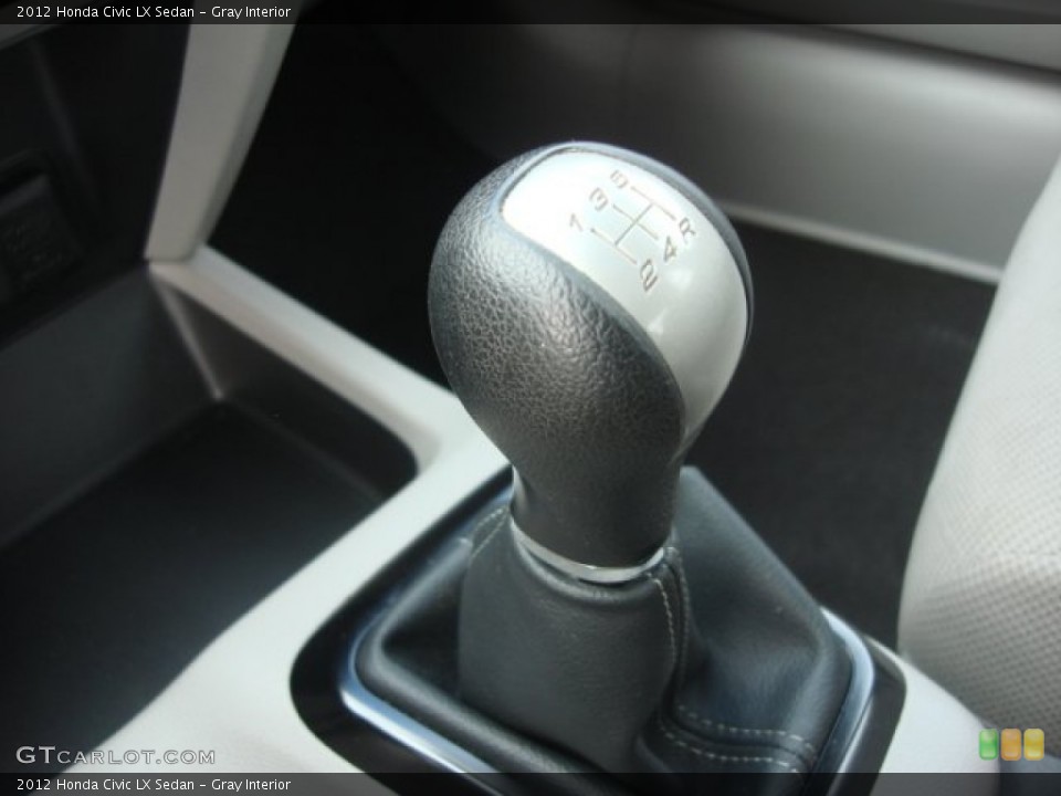 Gray Interior Transmission for the 2012 Honda Civic LX Sedan #87891115