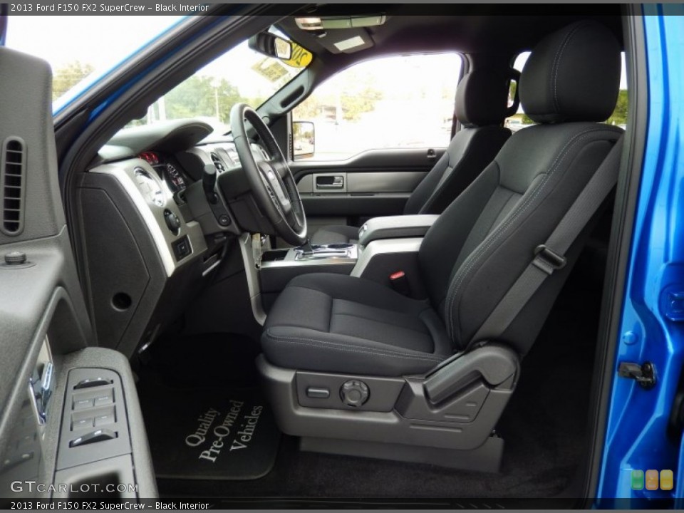 Black Interior Photo for the 2013 Ford F150 FX2 SuperCrew #87891703