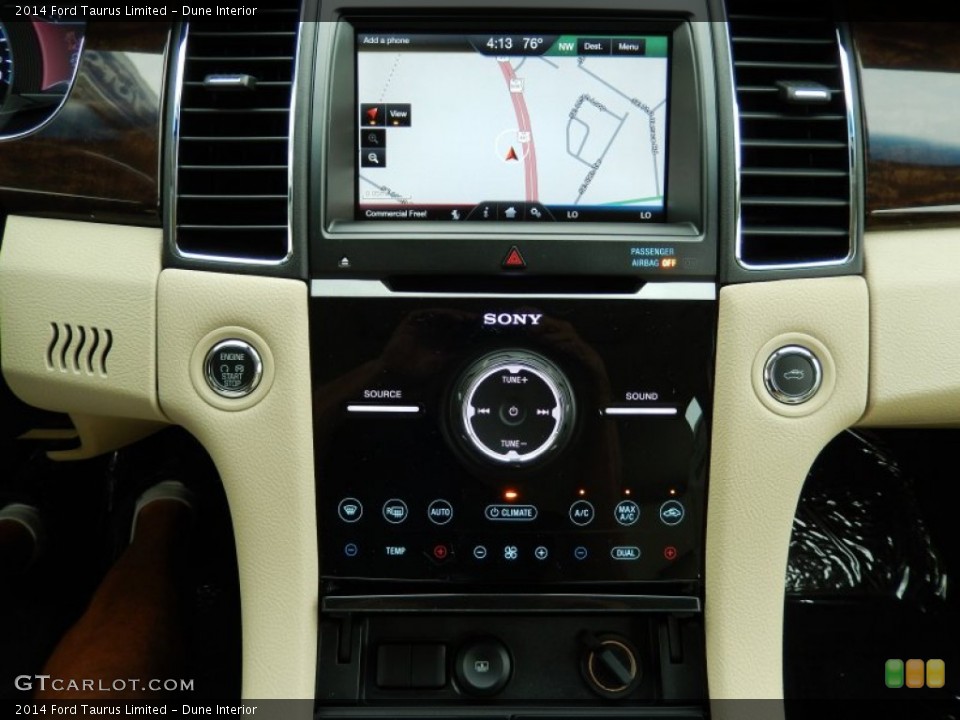 Dune Interior Controls for the 2014 Ford Taurus Limited #87897487